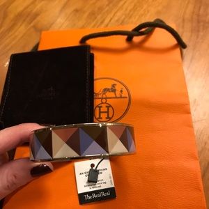 Authentic Hermes Enamel Bangle